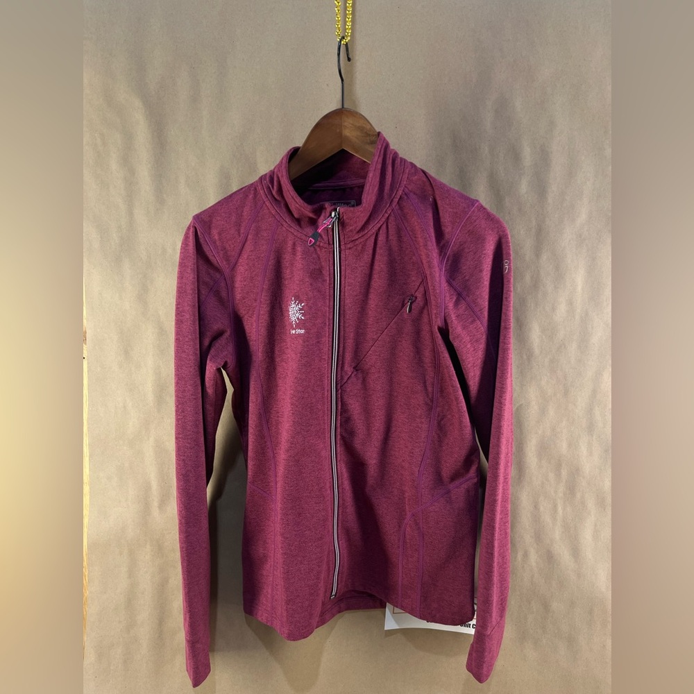 Women’s Killtec Pink Zip Sweatshirt (Size L / 10)